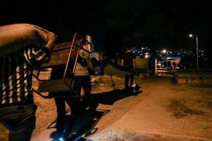 playground equipment in Tel Rumeida 2
